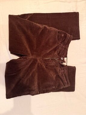 Marine Layer Charlie Straight Leg Brown Corduroy Pants